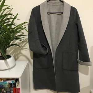 Banana Republic Reversible Wool Top Coat